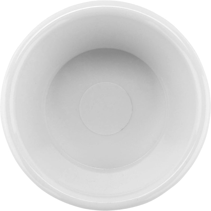 White 25 oz Ramekin - Break Resistant Pack of 12