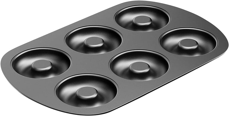 Non-Stick Donut Baking Pans - Set of 3 6-Cavity Full-Sized Donuts 3 14 Individual Size