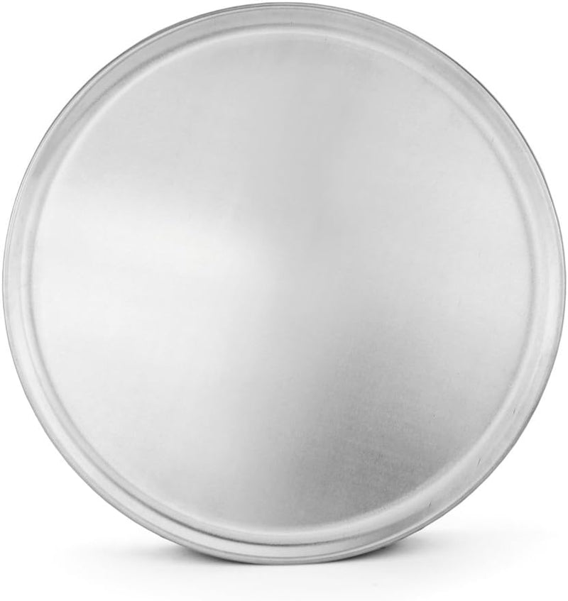 New Star Foodservice Pizza Pan - Aluminum Restaurant-Grade 12-Inch Pack of 6