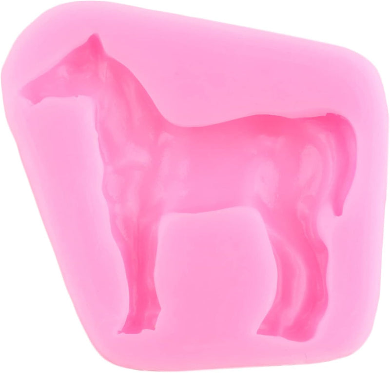 Horse Silicone Molds - Set of 4 for Cake Decorating and Fondant