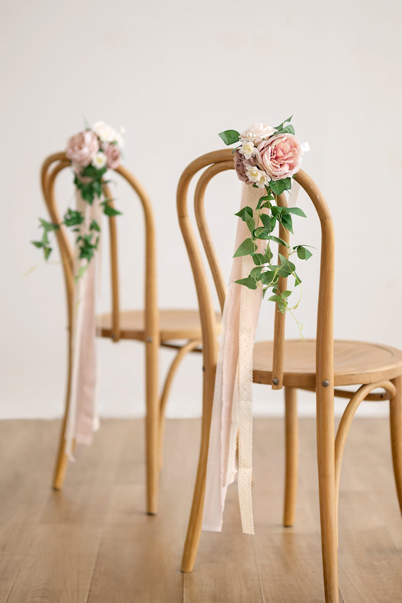 Dusty Rose  Cream Wedding Flower Package