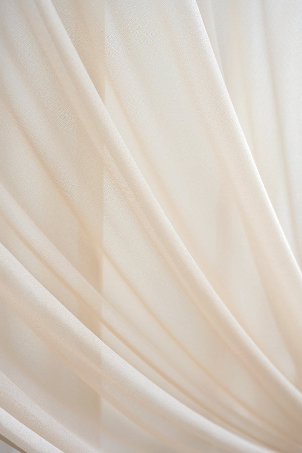 Rust  Sepia Wedding Backdrop Curtains