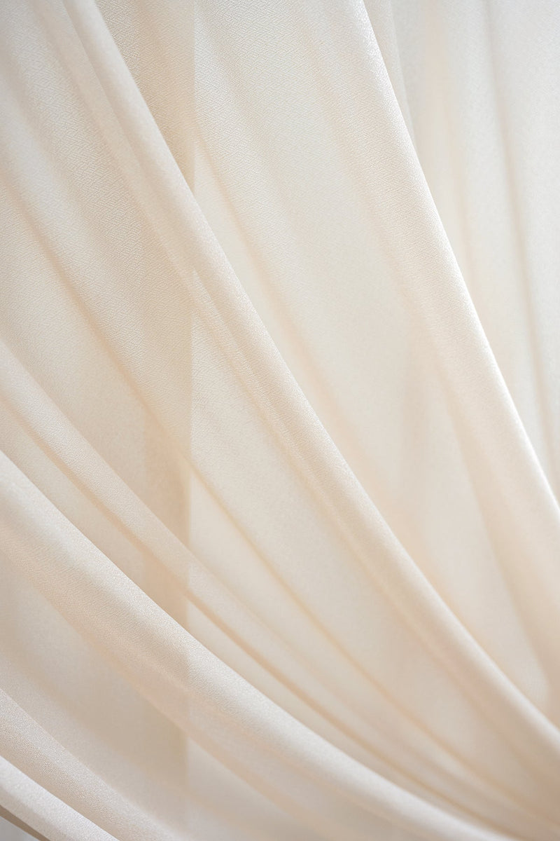 Rust  Sepia Wedding Backdrop Curtains