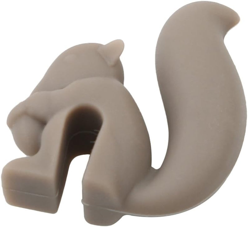 TraveT Silicone Cute Squirrel Tea Bag Silicone Tea Bag Holder 5pcs