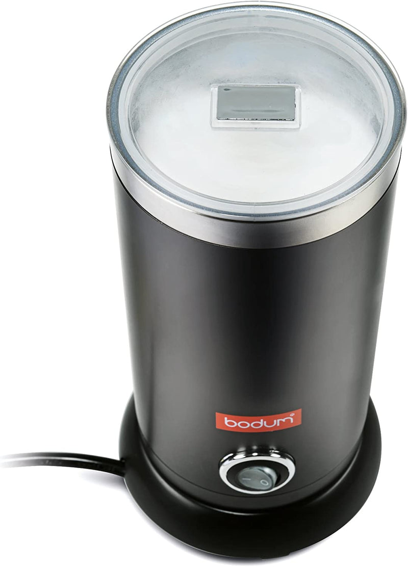 Bodum 11870-01US Bistro Electric Milk Frother, 10 Ounce, Black