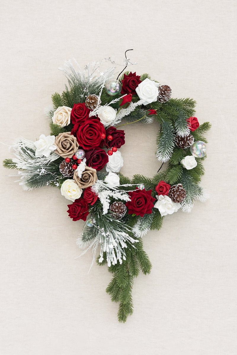 Christmas Wreath - Red  Sparkle Design