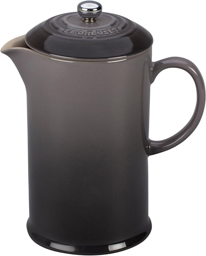 Le Creuset Stoneware French Press, 34 oz., Cerise