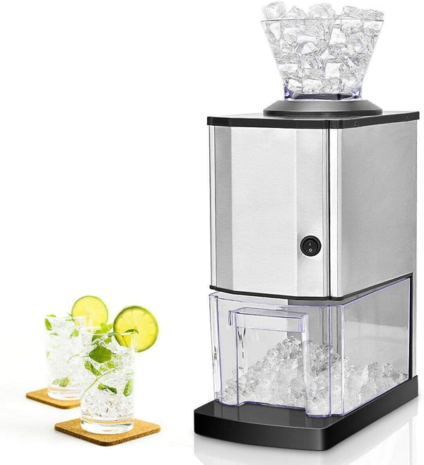 Nightcore Electric Ice Crusher, Ice Crushed Machine with Stainless Steel, Ice Crusher Idea for Home, Party and Gathering
