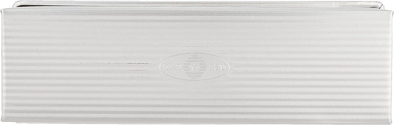 USA Pan Bakeware Pullman Loaf Pan with Cover, 13 x 4 inch, Nonstick & Quick Release Coating, Made in the USA from Aluminized Steel