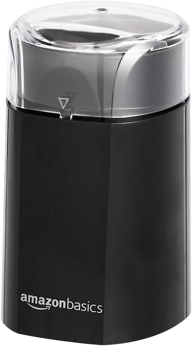 Amazon Basics Stainless Steel Electric Coffee Bean Grinder