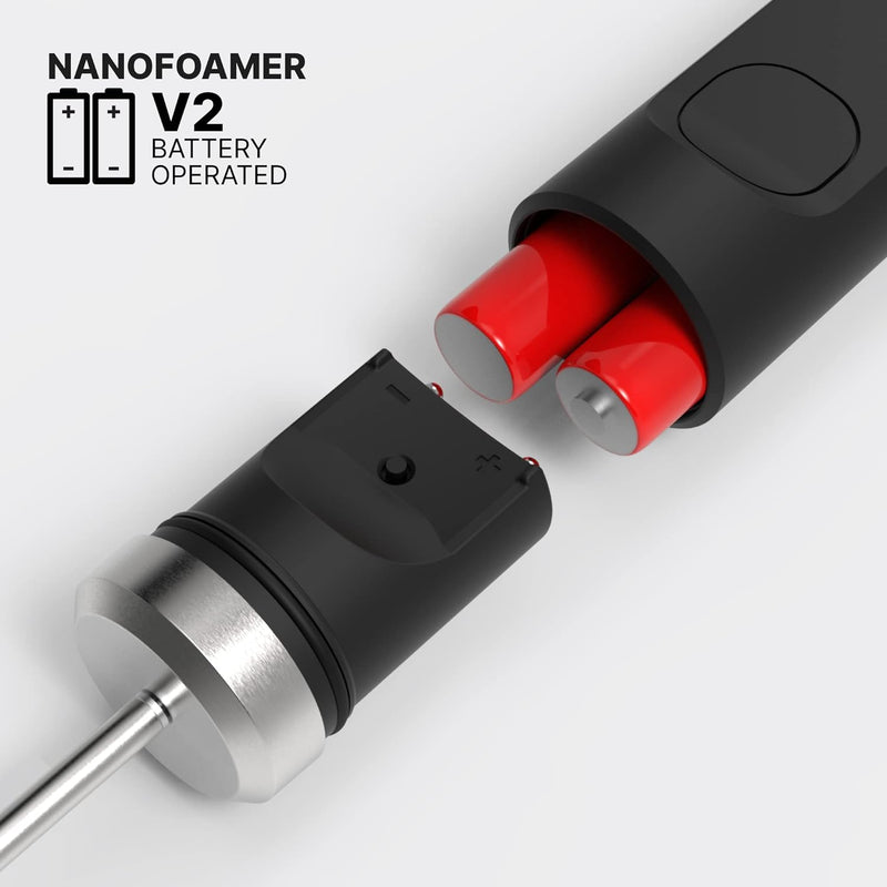 Subminimal NanoFoamer V2 Handheld Milk Foamers. Make Premium Microfoamed Milk for Barista-Style Coffee Drinks at Home. Two All-New Models with Dozens of Improvements.