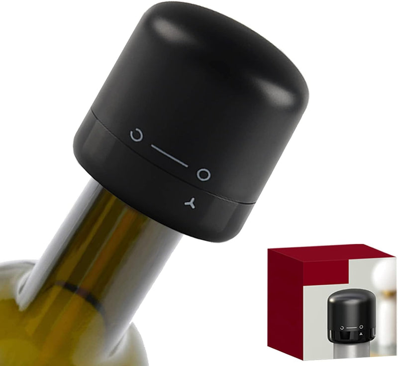 [2 PACK]Wine Bottle Stoppers,Real Vacuum Wine Stoppers,Reusable Wine Preserver,Wine Corks Keep Fresh,Best Gifts for Wine Lovers for christmas gifts.