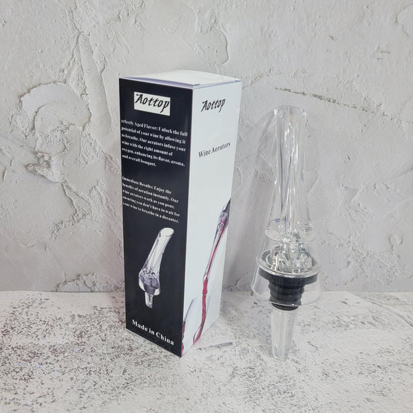 Aottop Wine Aerators,Wine Bottles Breather Aerator Decanting Chiller, Gift Accessories Gadget