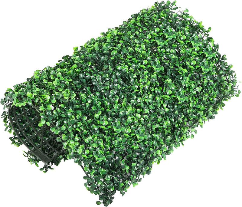 12PCS 20X20Inch Grass Wall Panels Boxwood Hedge UV Protected Backdrop for IndoorOutdoor Use