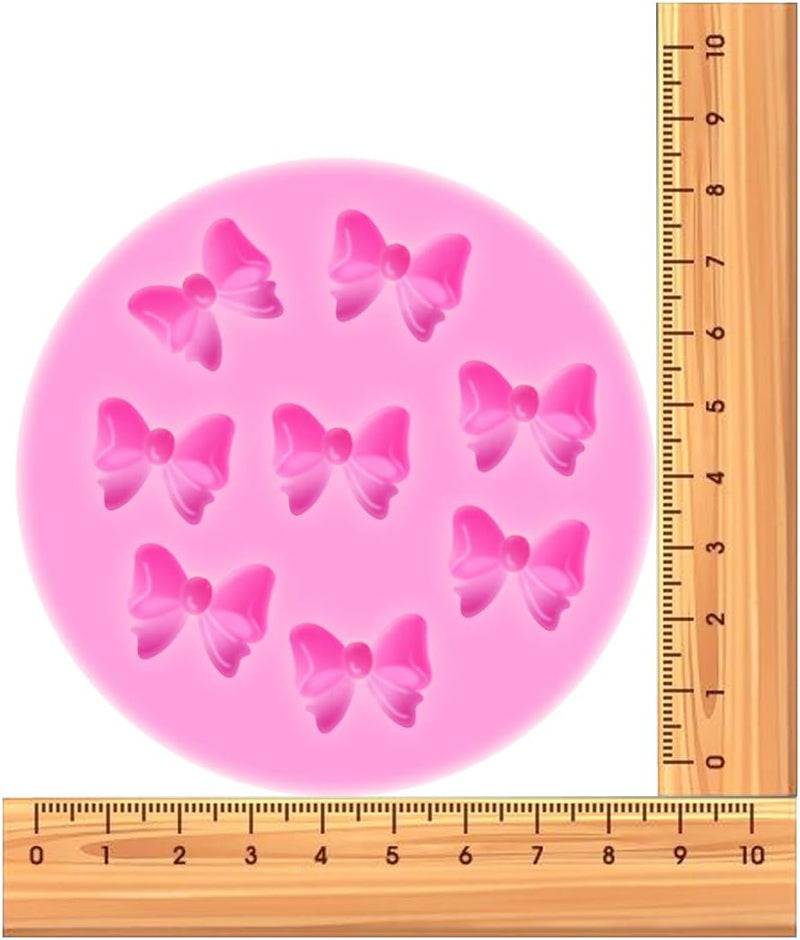 Silicone Fondant Molds - Mini Bow Designs - DIY Cake Decorating