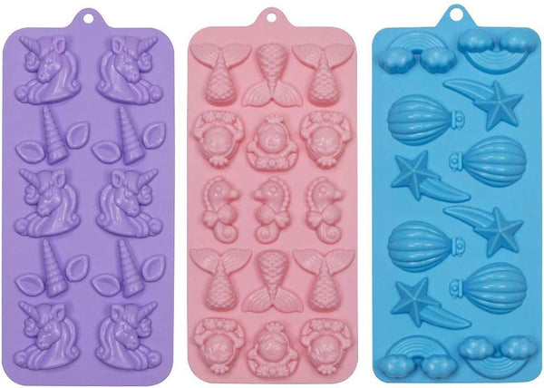 Webake Baby Molds - Bite Size Silicone Candy  Gummy Mould for Baby Shower Cake Decorating