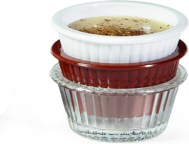 White 25 oz Ramekin - Break Resistant Pack of 12