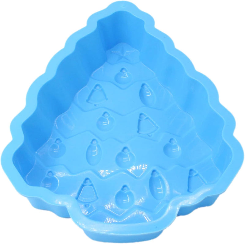 2-Pack Silicone Christmas Tree Cookie Cake Mold - X-Haibei 75 inches