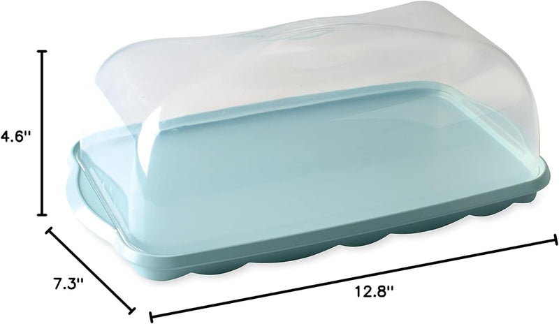 Nordic Ware Loaf Cake Keeper - Blue - 128L x 73W x 46H