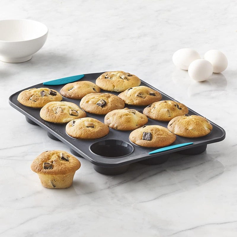 Trudeau Mini Muffin Pan - 24 Cup GreyMint