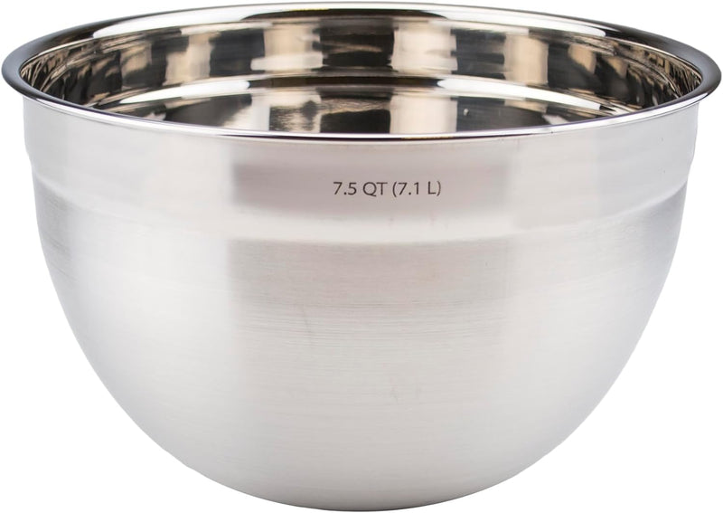 Tovolo Stainless Steel Mixing Bowl - 15 Quart Dishwasher-Safe