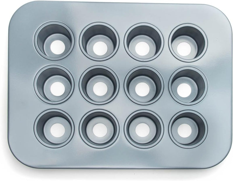 Non-Stick Baking Pan - 12 Cup Silver Whoopie Pie - Fox Run