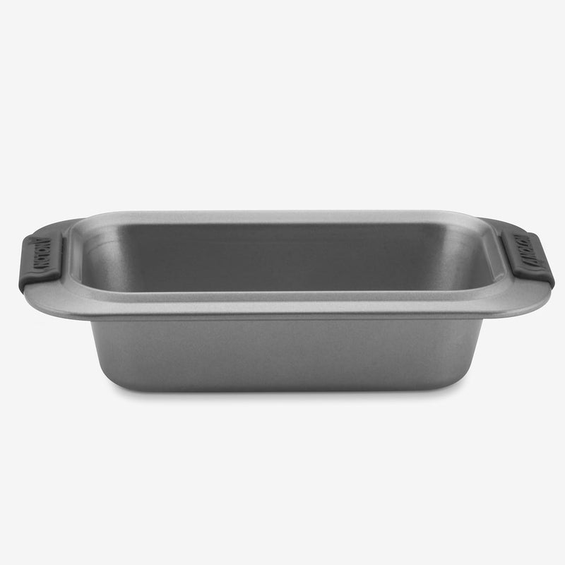 Anolon Advanced Nonstick MeatloafLoaf Pan Set with Grips and Insert - 2 Piece Gray