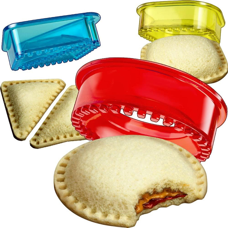 Savoychef Sandwich Cutter  Sealer - Uncrustables Maker - Boys  Girls Lunch Box Kit