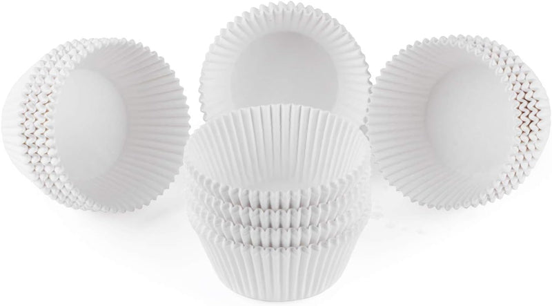 Caperci Standard Cupcake Liners - 500 Count No Smell Food Grade  Grease-Proof Baking Cups