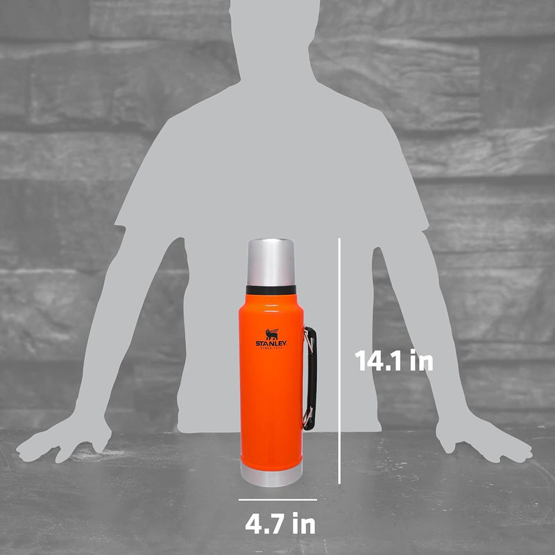 Stanley Wide Mouth Insulated Bottle - 24hr HotCold Stainless Thermos BPA-Free