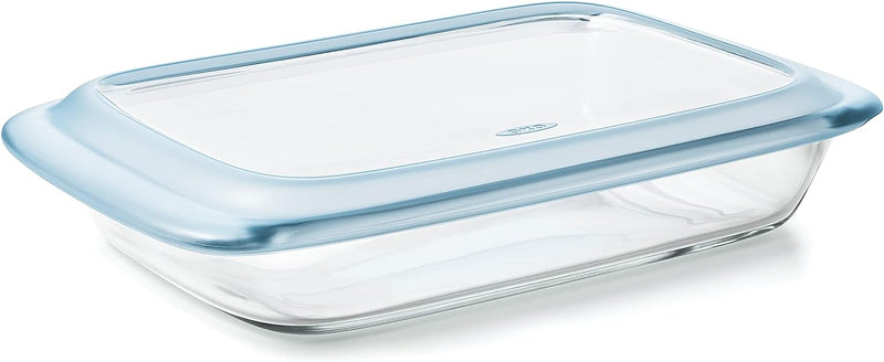 OXO Good Grips Glass 1.6 Qt Loaf Baking Dish with Lid