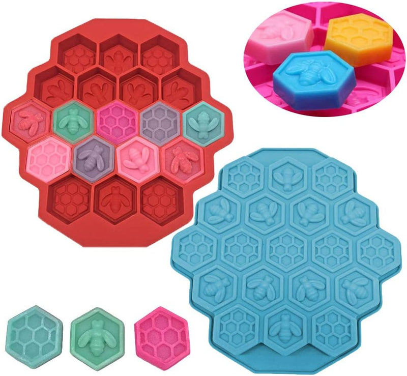 Honeycomb Bees Silicone Cake Mould - Baking Supplies