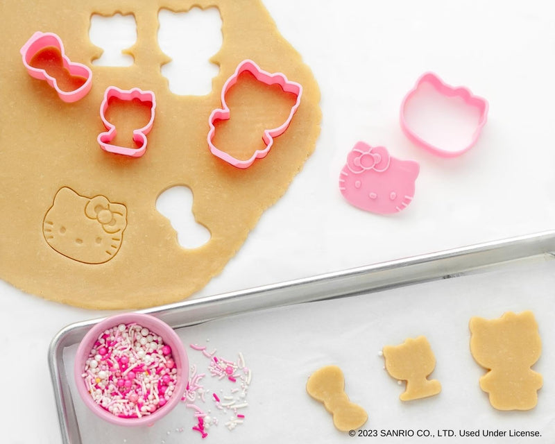 Hello Kitty Baking Set with Cupcake Mold  Cookie Cutters