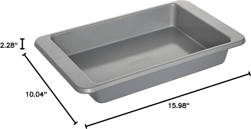 KitchenAid Nonstick 9x5-inch Loaf Pan - Aluminized Steel - Silver