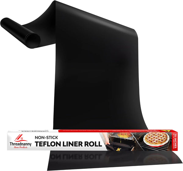 2-Pack Large Non-Stick Oven Liners - 17x 25 BPA  PFOA Free