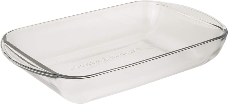 Anchor Hocking Glass Baking Dishes Rectangular Value Pack 2-Piece Set Small