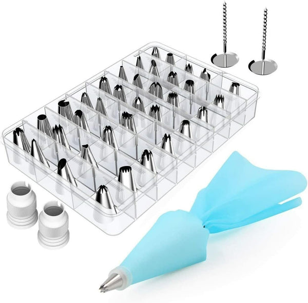 42-Piece Cake Decorating Kit Bags Tools  Piping Nozzles