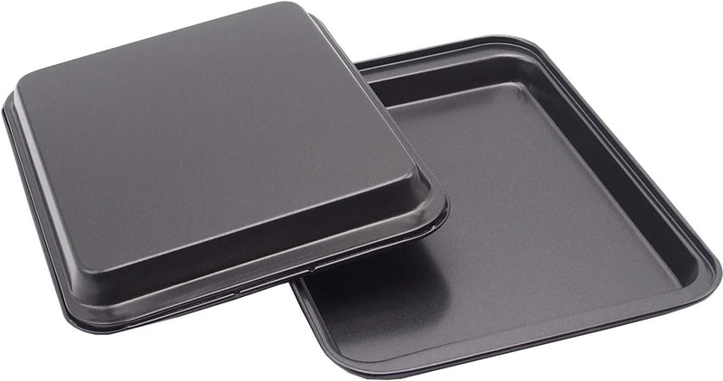 Mini Nonstick Baking Sheets for Toaster or Oven - 2 Pack