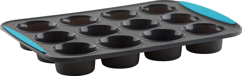 Trudeau Mini Muffin Pan - 24 Cup GreyMint