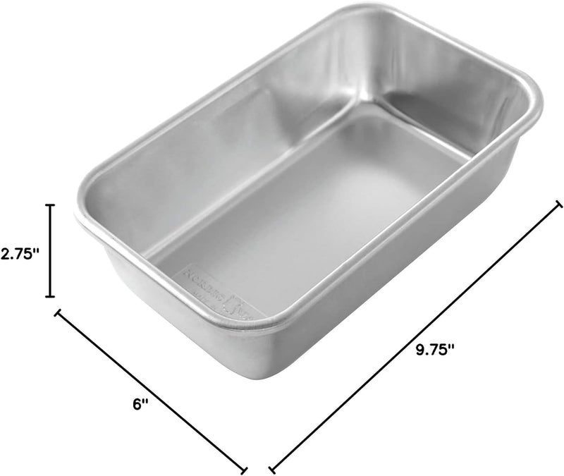 Nordic Ware Commercial Loaf Pan 1-12 Pound Aluminum Silver