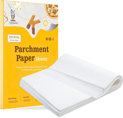 Katbite 200PCS Parchment Paper Sheets - Heavy Duty 12x16 Inch for Baking Cooking Frying Air Fryer Grilling Oven