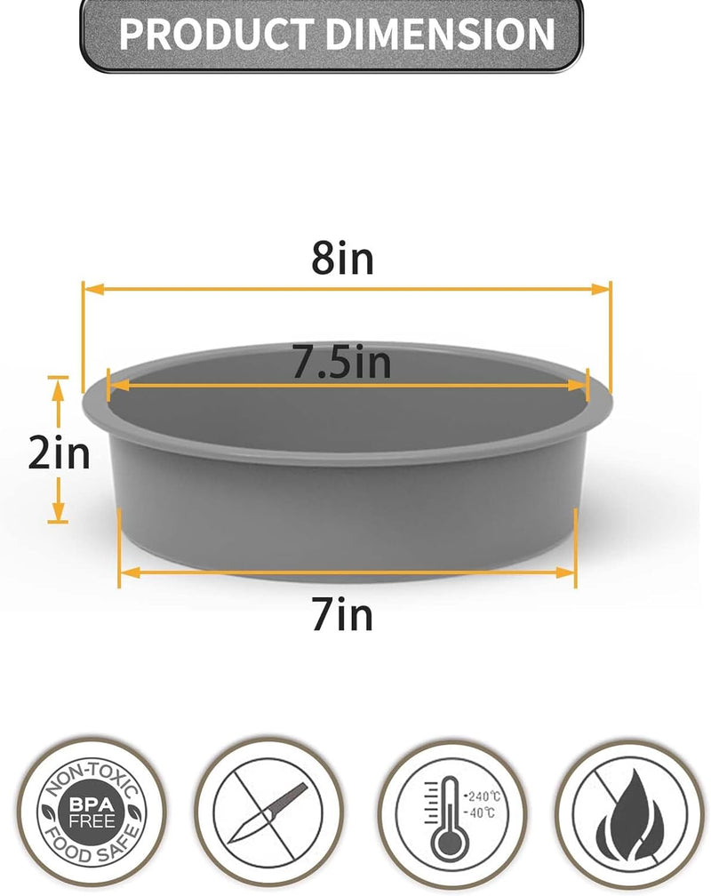 Silicone Cake  Air Fryer Mold Combo for Baking  Dessert