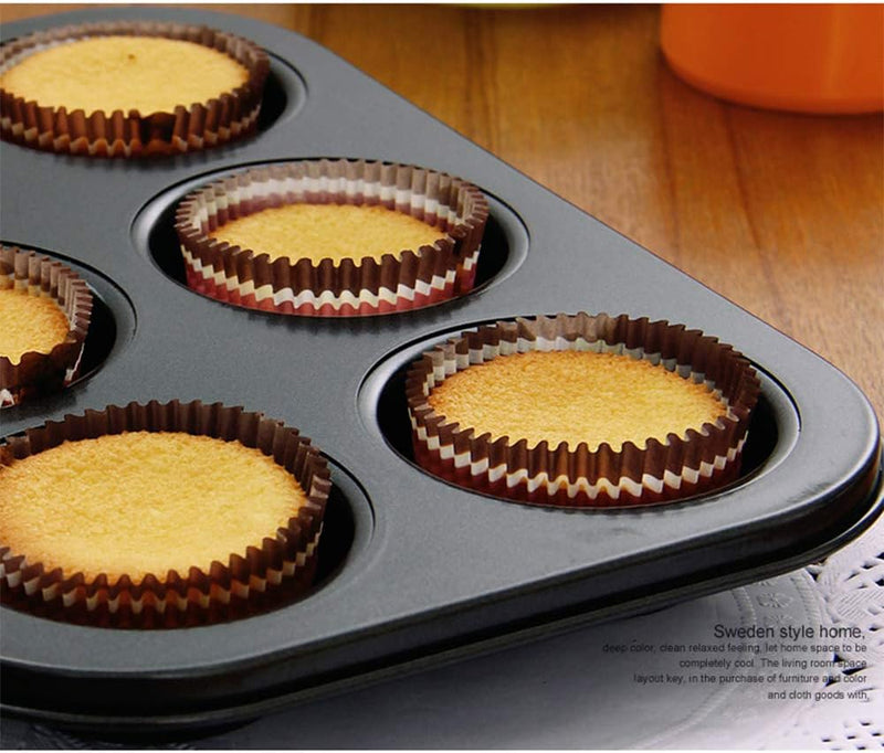 Reusable Silicone Cupcake Liners - 36 Pack Non-Stick Cake Molds for Baking