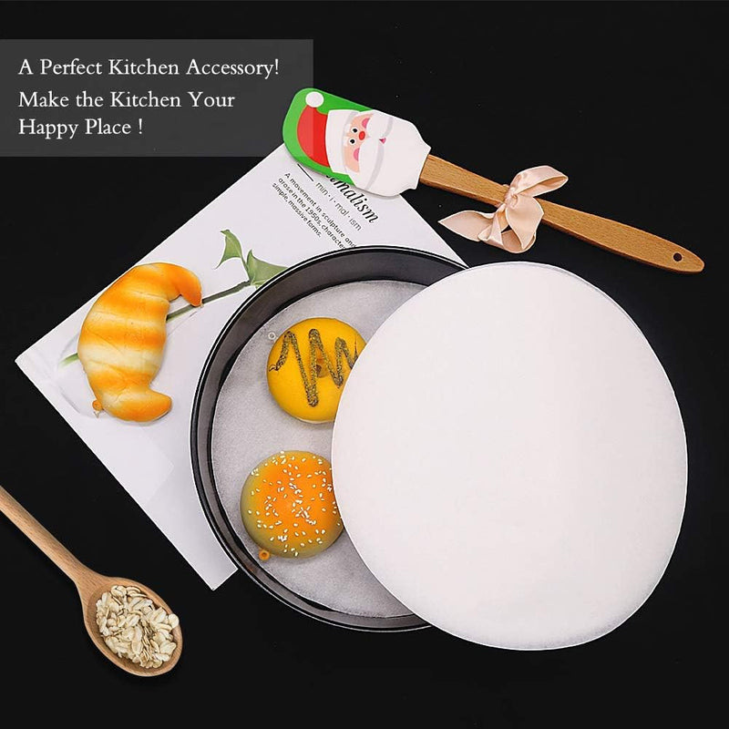 Baking Parchment Circles Set of 100 9 Inch Non Stick Round Paper for Baking