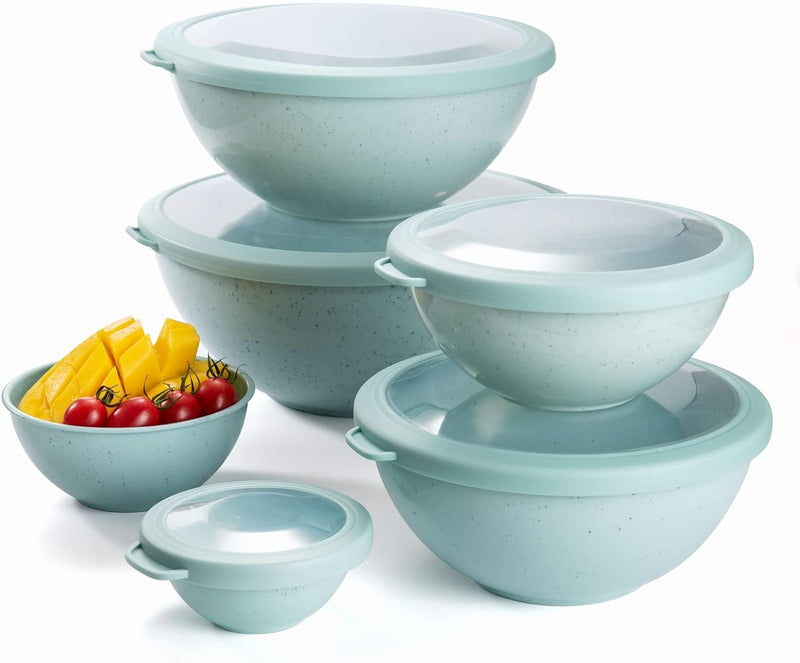 COOK WITH COLOR 12-Piece Nesting Mixing Bowls Set - Blue