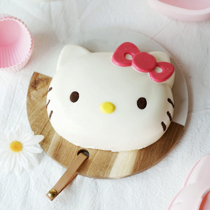 Hello Kitty Cake Pan - 4 Non-Stick Silicone Molds for Oven  Instant Pot Pink