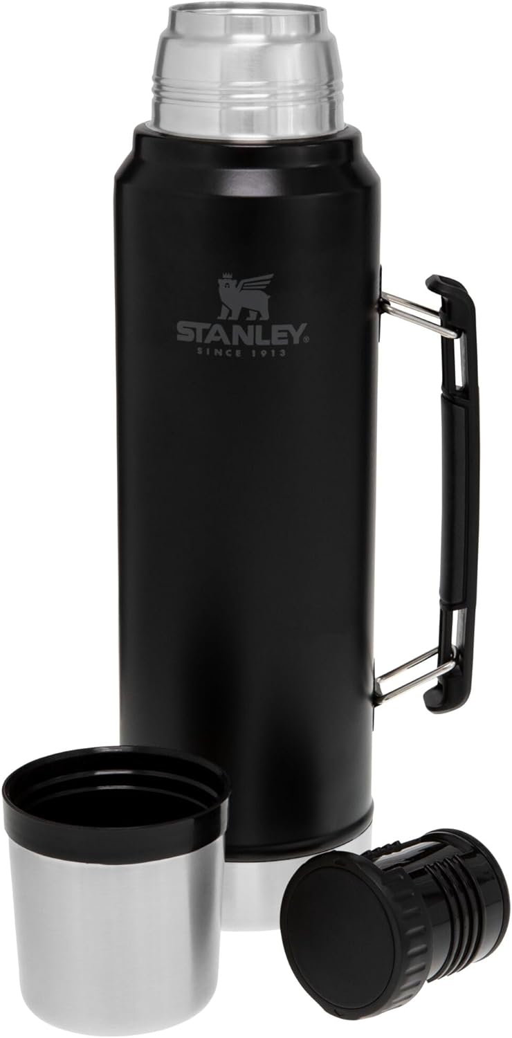 Stanley Wide Mouth Insulated Bottle - 24hr HotCold Stainless Thermos BPA-Free