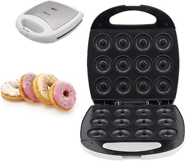 1400W Mini Donut Maker Machine - Nonstick Electric Doughnut Baker for Home and Mall Dessert Shops