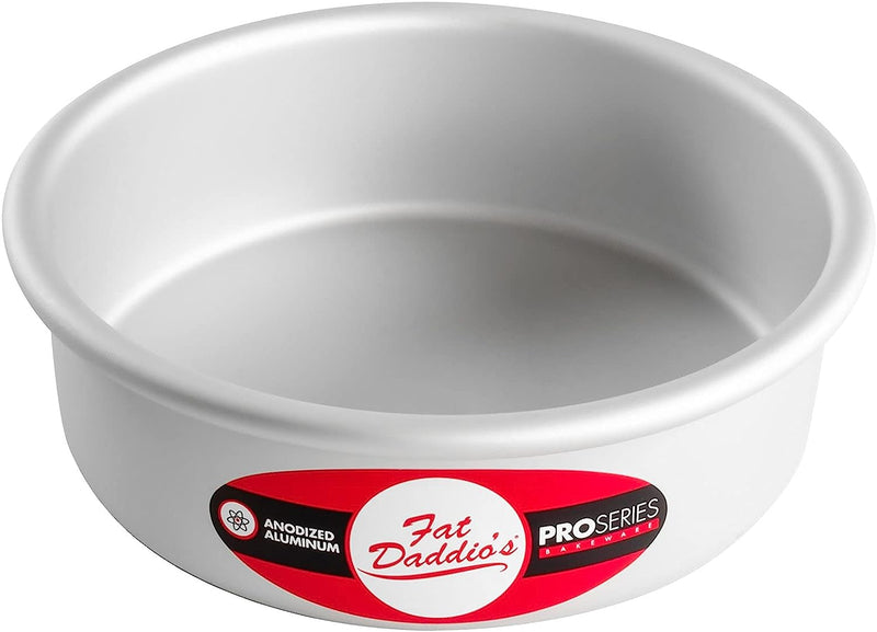 Fat Daddios Anodized Aluminum Round Cake Pan - 8x4 inch