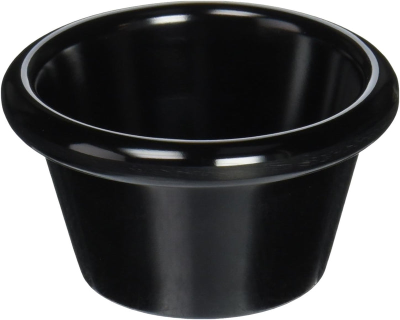 Winco 2-Ounce White Fluted Ramekin Set - 12-Pack